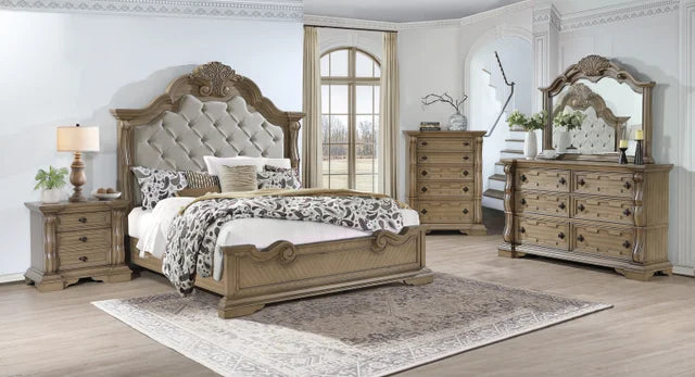 B9 King 5pc Bedroom Set/Nectar Mattress Included